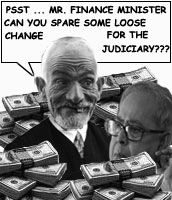 No funds for the judiciary